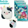 Squishmallows Cow Trading Card Tin