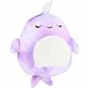 Squishmallows Nabila the Narwhal Mini Sealife 5" Plush