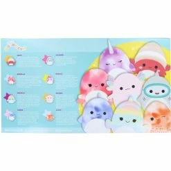 Squishmallows 8-Pack Mini Sealife 5" Plush