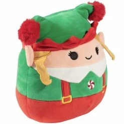 New Release 17 Squishmallows Squishmallow 8" Emmy The Elf - Official Kellytoy - Soft and Squishy Plush Stuffed Animal Toy - Great Gift for Kids - Ages 2+