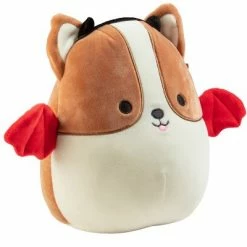 Squishmallows popular shop 18 Squishmallows 8" Reginald The Corgi Devil Dog - Official Kellytoy Plush - Cute and Soft Stuffed Animal Toy - Great Gift for Kids - Ages 2+