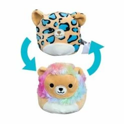 Squishmallows Flip A Mallow Leopard/Lion 5" Plush