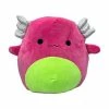 Squishmallows Kellytoy Squishmallow 12 Inch Blacklight Plush | Archie the Axolotyl -Squishmallows popular shop unnamed file 82